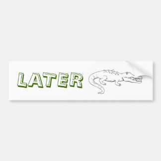 Afbeelding 6, LATER Bumpersticker
