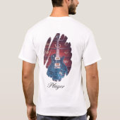 Afbeelding AAA-vlam boven T-shirt (Achterkant)