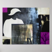 Afbeelding Abstracte collage Poster (Voorkant)