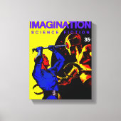 AFBEELDING: Afdrukken van science-fiction Canvas (Voorkant)