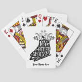 Afbeelding afspeelkaarten pokerkaarten (Achterkant)