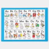 Afbeelding Alfabet Animals Magneet (Voorkant)