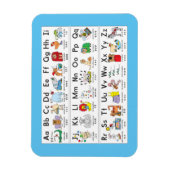 Afbeelding Alfabet Animals Magneet (Verticaal)