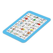 Afbeelding Alfabet Animals Magneet (Linkerzijde)