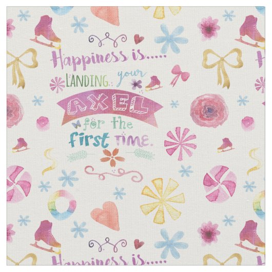 Afbeelding as Skating Fabric Stof (Close Up)