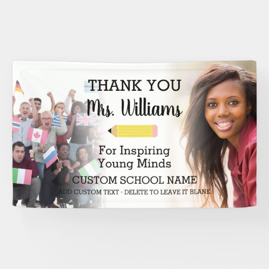 Afbeelding banner voor afscheid van leraar die de  (Horizontaal)