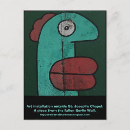 Afbeelding Berlijnse muur Briefkaart