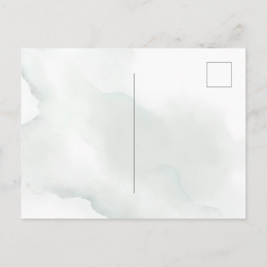 Afbeelding Bewaar de datum Bruiloft Briefkaart (Achterkant)