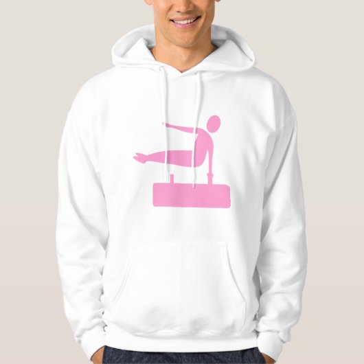 Afbeelding bij vaultjes - Roze Hoodie (Voorkant)