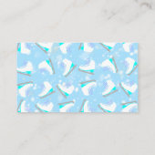 Afbeelding Blauw Visitekaartje (Achterkant)