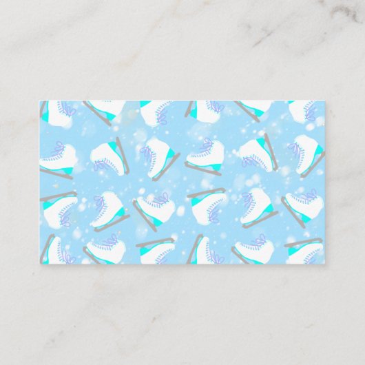 Afbeelding Blauw Visitekaartje (Achterkant)