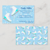 Afbeelding Blauw Visitekaartje (Voorkant / Achterkant)