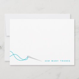 Afbeelding Blauwe Grijs Dank je Bedankkaart