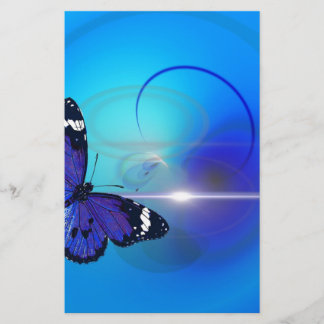 Afbeelding blauwe vlinder