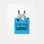 Afbeelding Boek Top Middelgrote Blanket Fleece Deken (Voorkant)