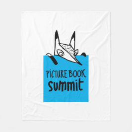 Afbeelding Boek Top Middelgrote Blanket Fleece Deken