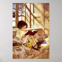 Afbeelding Boeken in de winter door Jessie Willcox