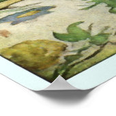 Afbeelding boekt in Poster aan de winterblauwe gre (Hoek)