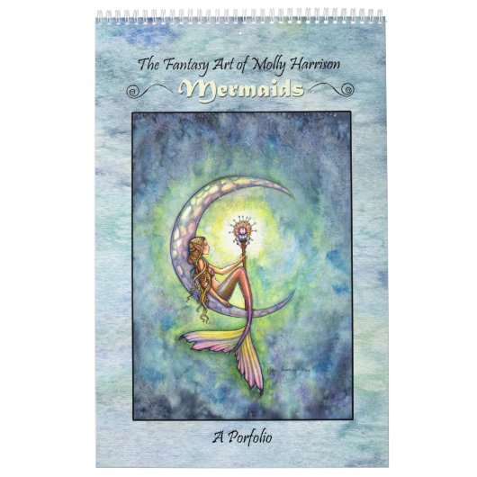 Afbeelding Book of Mermaids Portfolio Molly Harris Kalender (Hoes)