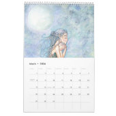 Afbeelding Book of Mermaids Portfolio Molly Harris Kalender (Mar 2026)