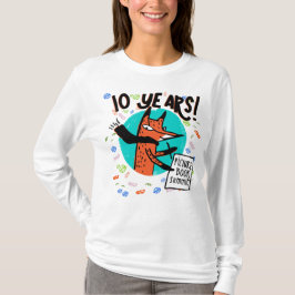Afbeelding Book Summit 10 jaar TURQ T-shirt