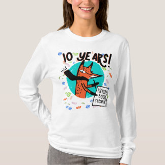 Afbeelding Book Summit 10 jaar TURQ T-shirt