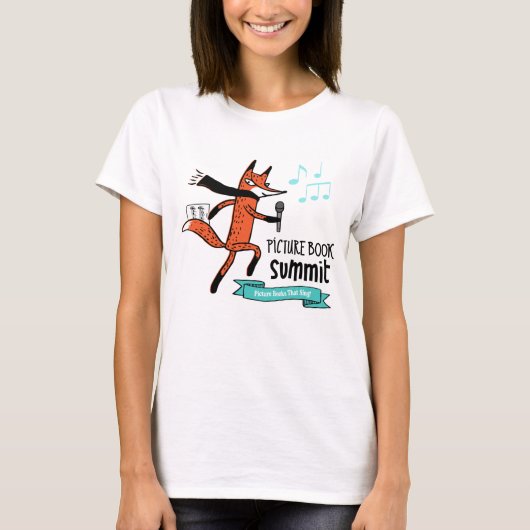 Afbeelding Book Summit: Afbeelding boeken die T-sh T-shirt (Voorkant)