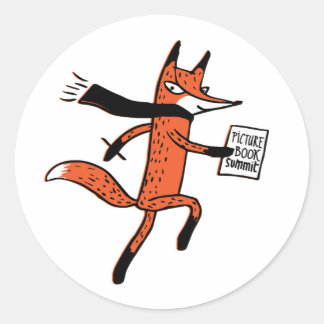 Afbeelding Book Summit - Dash the Fox Sticker