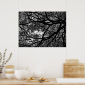 Afbeelding boomvertakkingen poster (Keuken)