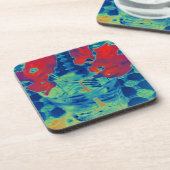 afbeelding bougainville drankjes onderzetter (Linkerzijde)