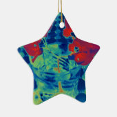 afbeelding bougainville keramisch ornament (Rechts)