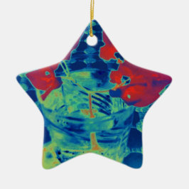 afbeelding bougainville keramisch ornament