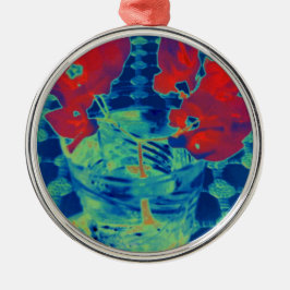 afbeelding bougainville metalen ornament