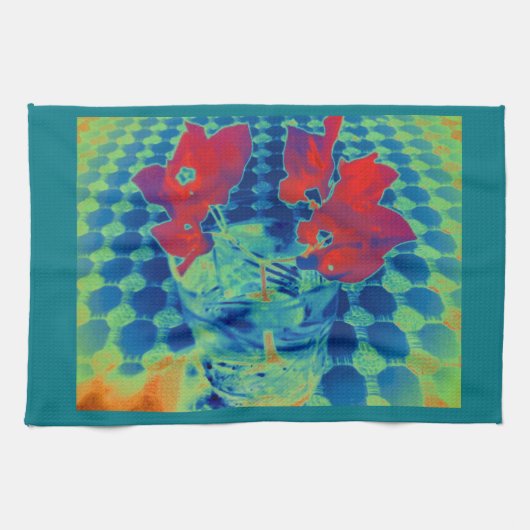 afbeelding bougainville theedoek (Horizontaal)