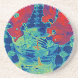 afbeelding bougainville zandsteen onderzetter