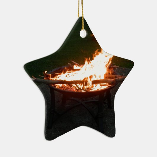 Afbeelding brandblusvuur keramisch ornament (Rechts)