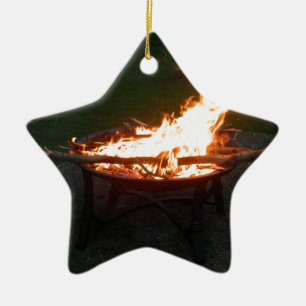 Afbeelding brandblusvuur keramisch ornament