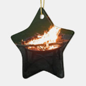 Afbeelding brandblusvuur keramisch ornament (Links)