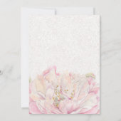 Afbeelding Bride in het Vrijgezellenfeest Lace Gow Kaart (Achterkant)