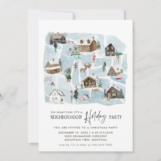 Afbeelding | Buurvakantiepartij Kaart (Voorkant)