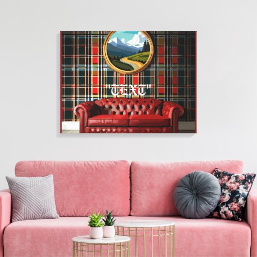  afbeelding canvas afdruk (Insitu (Woonkamer))