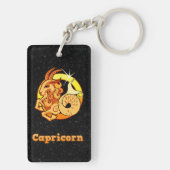 Afbeelding capricorn sleutelhanger (achterkant)