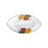 Afbeelding Capsicum cartoon American Football (Voorkant)