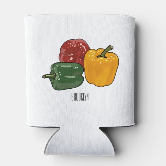 Afbeelding Capsicum cartoon Blikjeskoeler (Achterkant)