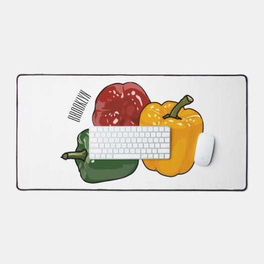 Afbeelding Capsicum cartoon Bureaumat (Keyboard & Muis)