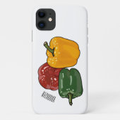 Afbeelding Capsicum cartoon Case-Mate iPhone Case (Achterkant)