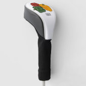 Afbeelding Capsicum cartoon Golfheadcover (Schuin)