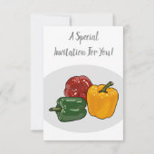 Afbeelding Capsicum cartoon Kaart (Achterkant)