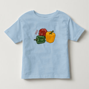 Afbeelding Capsicum cartoon Kinder Shirts