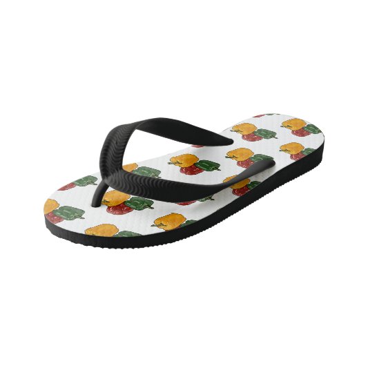 Afbeelding Capsicum cartoon Kinder Teenslippers (Schuin)